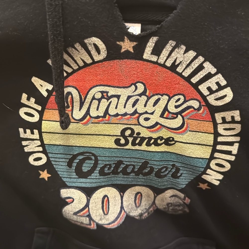 black hoodie